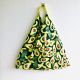 Origami shoulder colorful bag , tote shopping triangle bag , eco friendly bag | Aguacates - Jiakuma