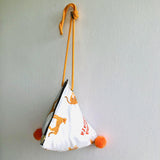 Fabric dumpling bag , origami eco friendly bag | Hakuna matata - Jiakuma