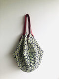 Shoulder origami bag , reversible sac bag , eco shopping bag | Il Biscione - Jiakuma
