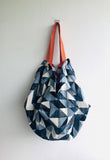 Origami sac bag , shoulder eco reversible fabric bag | Quito - Jiakuma