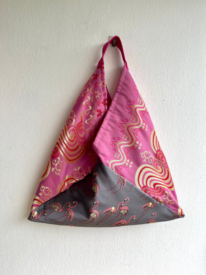 Bento bag | Flamingos migrating to Myanmar - Jiakuma