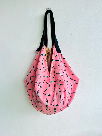 Origami sac bag , Japanese inspired fabric bag , shoulder shopping bag | Tuffiamo ci con style