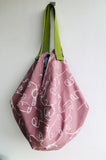 Origami sac bag , shoulder reversible eco friendly bag , tote shopping bag | Les demoiselles holding hands - Jiakuma