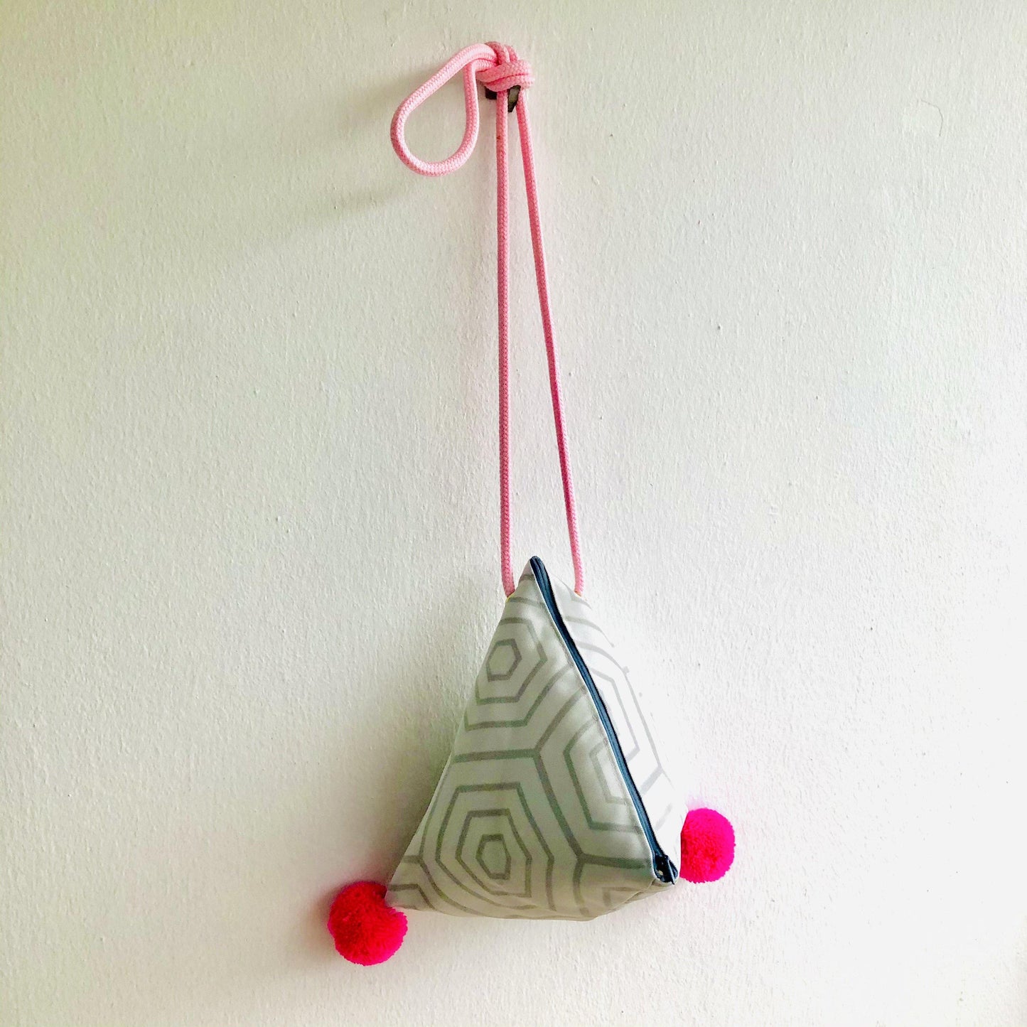 Geometric shoulder origami sling bag , eco friendly hamdmade minimalist bag | Antartida - Jiakuma