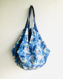 Origami sac bag , shoulder ooak handmade reversible bag , Japanese inspired bag | Tribute to Chagall - Jiakuma