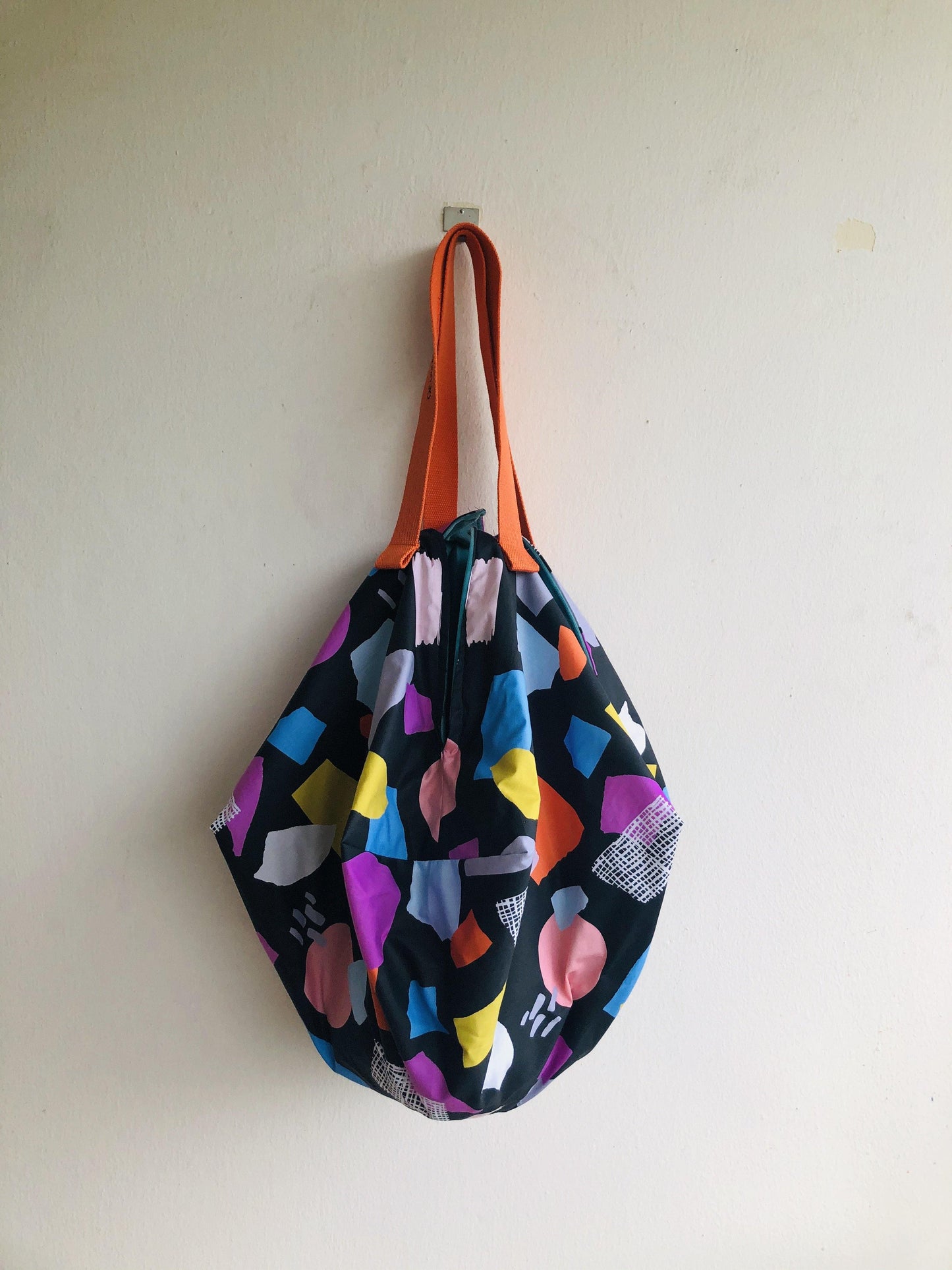 Origami sac shoulder bag, reversible shopping bag | Colors & textures - Jiakuma