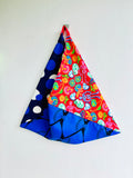 Origami bento bag , tote eco friendly shoulder bag , colorful Japanese inspired bag | Colorful fiesta