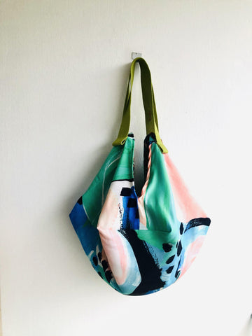 Sac origami bag, shoulder reversible eco bag , Japanese inspired bag | Comtemporary landscape - Jiakuma