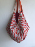 Origami geometric sac shoulder bag , eco friendly shopping groceries bag | Denia - Jiakuma