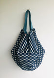 Origami sac bag , reversible cool fabric bag , tote origami bag | Merlion - Jiakuma