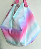 Origami sac bag , shoulder minimalist fabric bag , reversible shoulder sac eco bag , Japanese inspired bag | Pure form