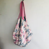 Octagonal sac shoulder bag, origami Japanese inspired yoga bag | Grace - Jiakuma