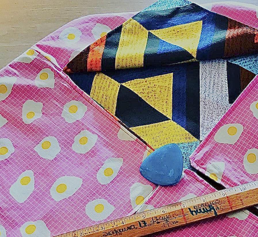 Origami bento bag , Korean fabric colorful bag , beautiful and unique tote bag | Seoul vibes - Jiakuma