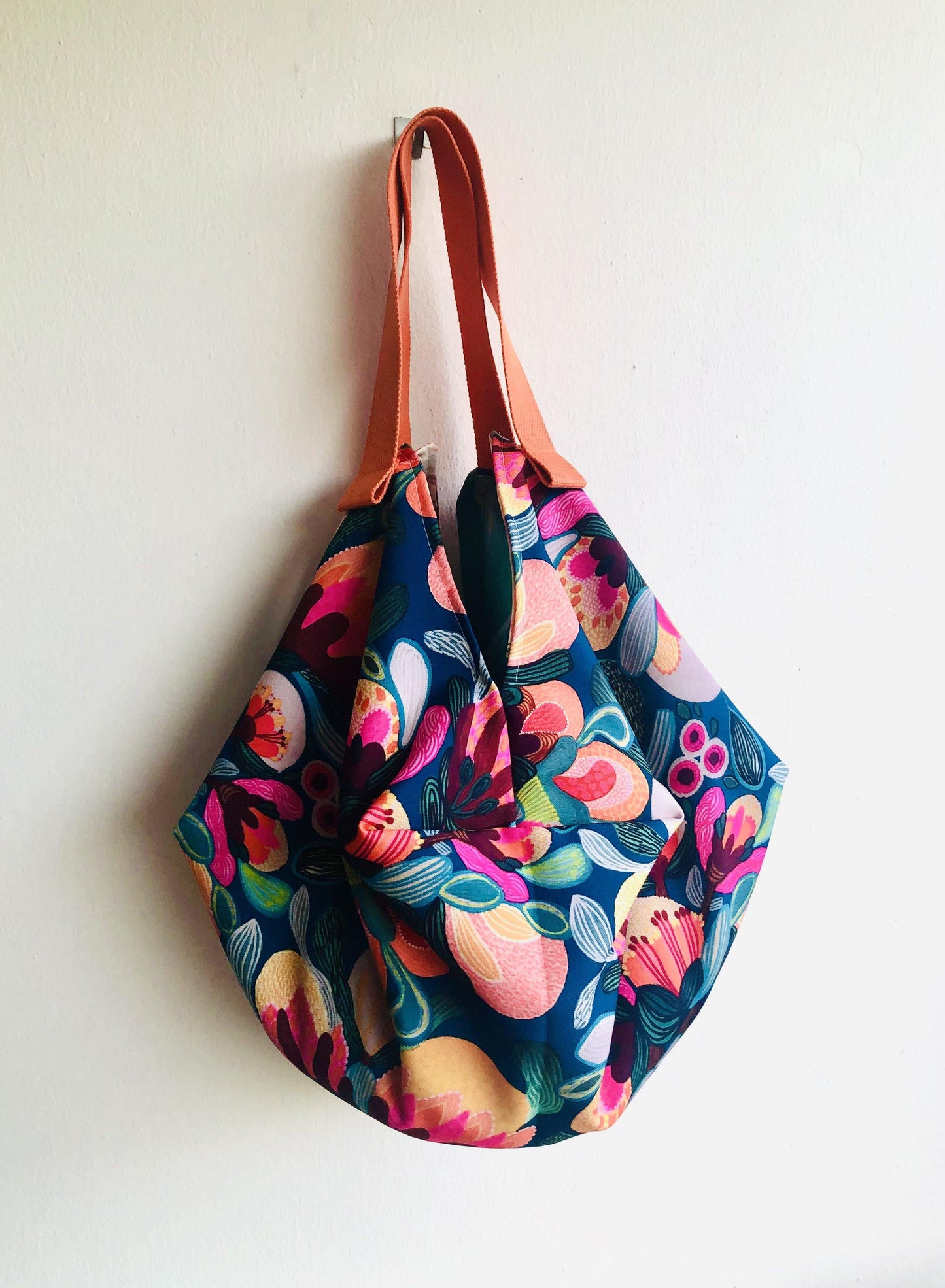 Sac origami shoulder bag , eco friendly reversible fabric bag | Contemporary exotic botanical garden in Adelaide - Jiakuma