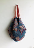 Shoulder sac bag , origami reversible handmade shopping bag | Milano blend - Jiakuma