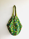 Reversible shoulder bag , origami sac bag, colorful eco friendly bag | Billar - Jiakuma