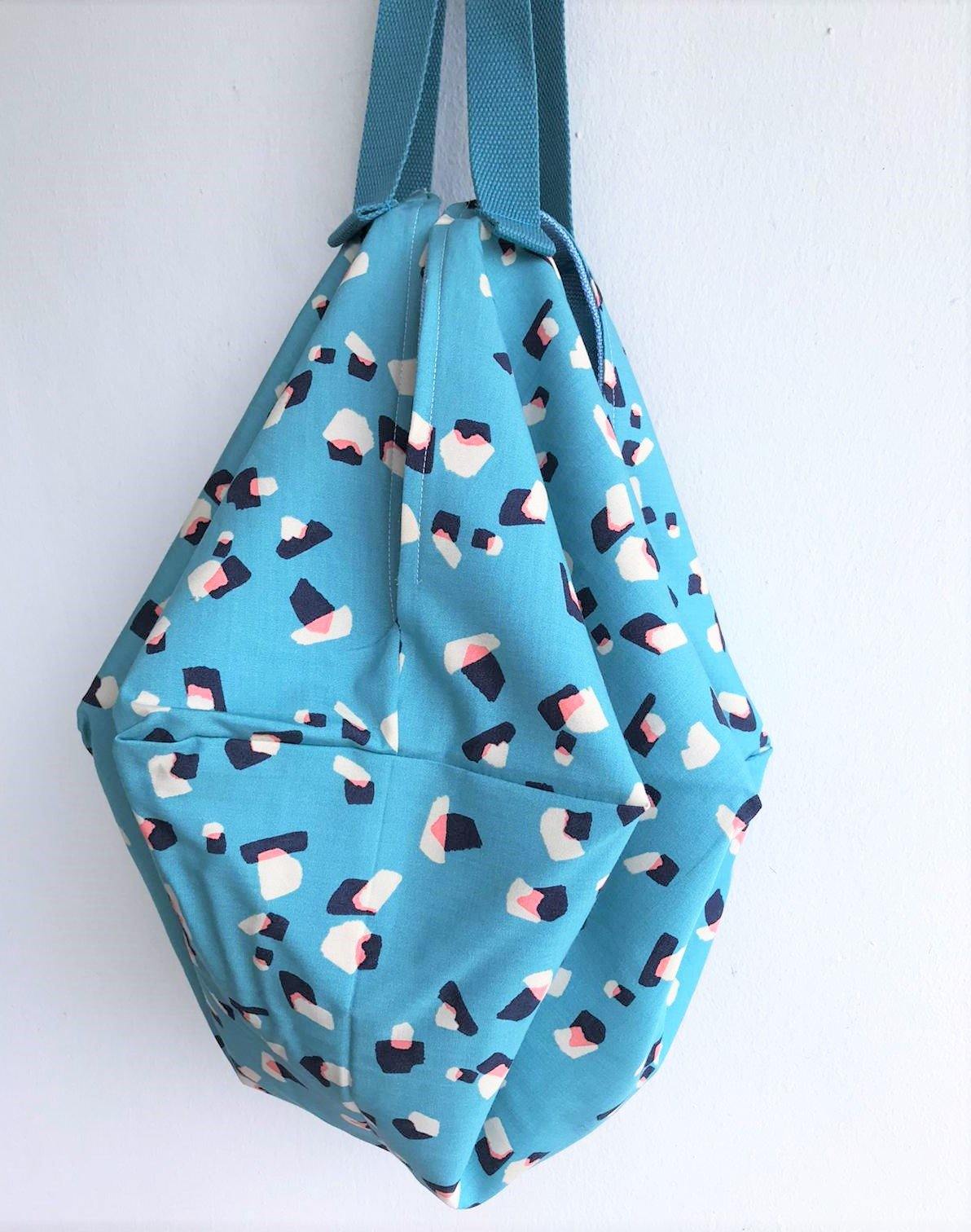 Original pattern fabric sac shoulder bag, octagonal origami bag | Lisboa - jiakuma.myshopify.com