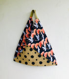 Shoulder bento bag , origami polka dots cool bag | Cranes & dots - Jiakuma