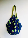 Origami sac bag , reversible shopping shoulder bag , origami eco bag | Kiwis spotted in the greenery - Jiakuma