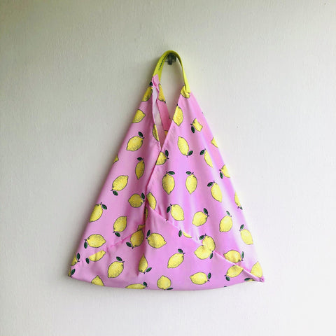 Origami tote bag , bento tote eco bag , shoulder fabric shopping  bag | Limones - Jiakuma