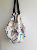 Sac origami bag , shoulder reversible bag , eco friendly handmade shopping bag | Macaco world - Jiakuma