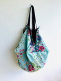 Origami sac bag , reversible fabric bag , Japanese inspired bag , eco friendly bag | Navajo