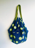 Origami sac bag , reversible shopping shoulder bag , origami eco bag | Kiwis spotted in the greenery - Jiakuma