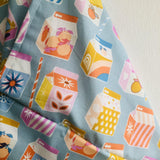 Origami tote bag , triangle cool bento bag , Japanese inspired tote bag | Colorful tetra batik  world - Jiakuma