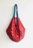 Origami sac bag , shoulder fabric reversible shopping bag | Red Japan - Jiakuma