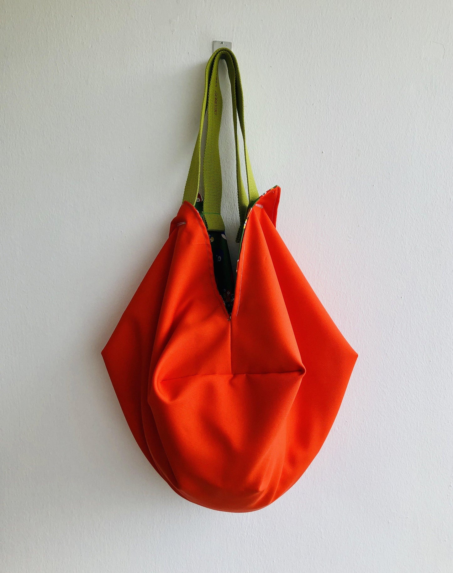 Reversible shoulder bag , origami sac bag, colorful eco friendly bag | Billar - Jiakuma