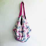 Octagonal sac shoulder bag, origami Japanese inspired yoga bag | Grace - Jiakuma