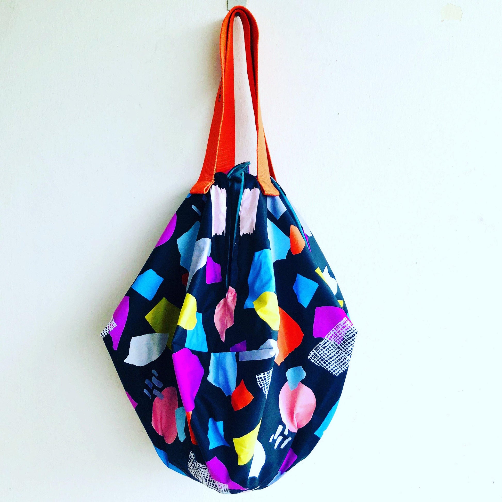 Origami sac shoulder bag, reversible shopping bag | Colors & textures - Jiakuma