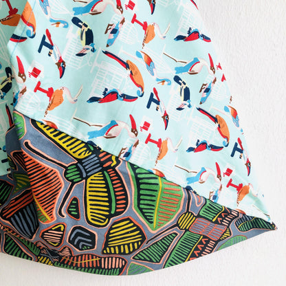 Bento bag | Birds flying in a tropical forest in Malaysia - Jiakuma
