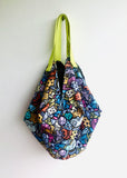 Origami sac bag , reversible fabric eco bag , shoulder shopping tote sac bag | Mostrencos - Jiakuma