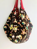 Shoulder sac bag , origami sac bag , eco friendly shopping bag | Aloha! We are in Hawaii riding the waves - Jiakuma