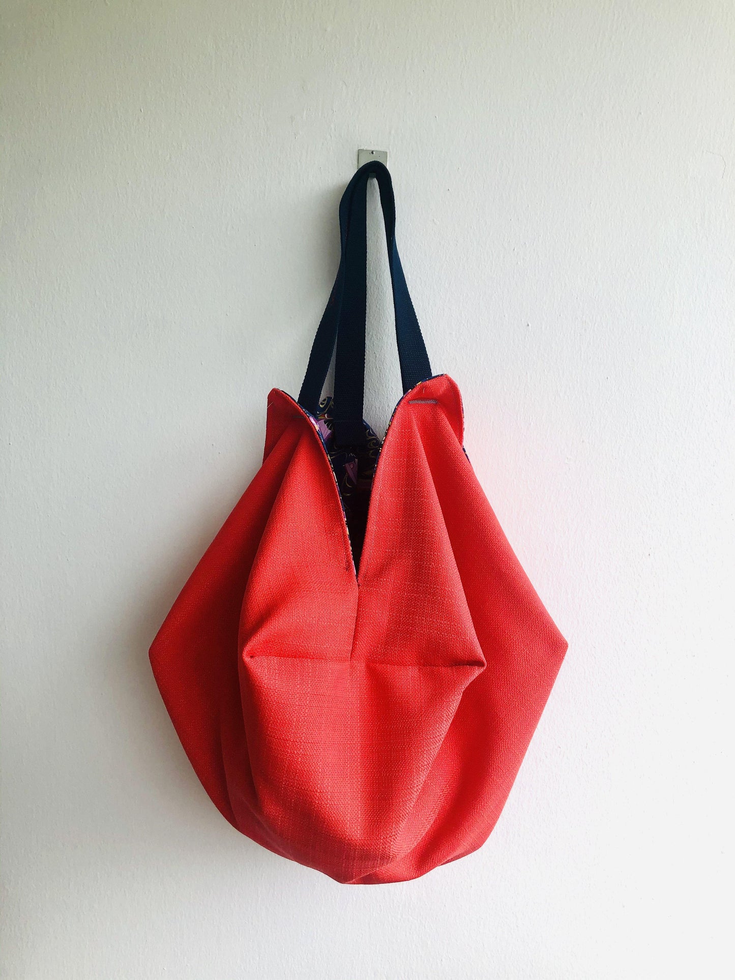 Sac shoulder bag , eco friendly origami sac tote , reversible shopping bag | Yokohama - Jiakuma