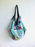 Origami sac bag , reversible fabric bag , Japanese inspired bag , eco friendly bag | Navajo