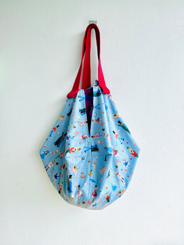 Sac origami bag , reversible Japanese inspired bag , origami sac shoulder bag | All I want for Christmas …