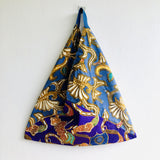 Shoulder bento bag , origami triangle bag , batik handmade bag | Ubud - Jiakuma