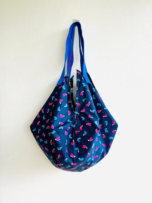 Origami sac bag , reversible fabric Japanese inspired bag , sac shoulder bag | sneakers are for summer - Jiakuma