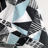 Bento origami bag , shoulder fabric tote bag, shopping cool triangle bag | Modern landscape - Jiakuma