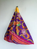 Handmade tote fabric batik bento bag | Myanmar - jiakuma.myshopify.com
