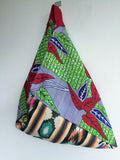 Eco friendly colorful shopping reusable origami bento bag | Boho Africa - jiakuma.myshopify.com