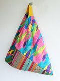 Eco friendly shopping market colorful tote bento bag | Burst Of Color - jiakuma.myshopify.com