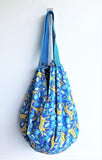 Sac origami bag, shoulder eco friendly shopping reversible bag } Leopards - Jiakuma