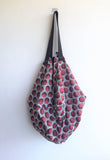 Origami sac bag, shoulder eco bag, vintage fabric bag, reversible shoping bag | Basket - Jiakuma