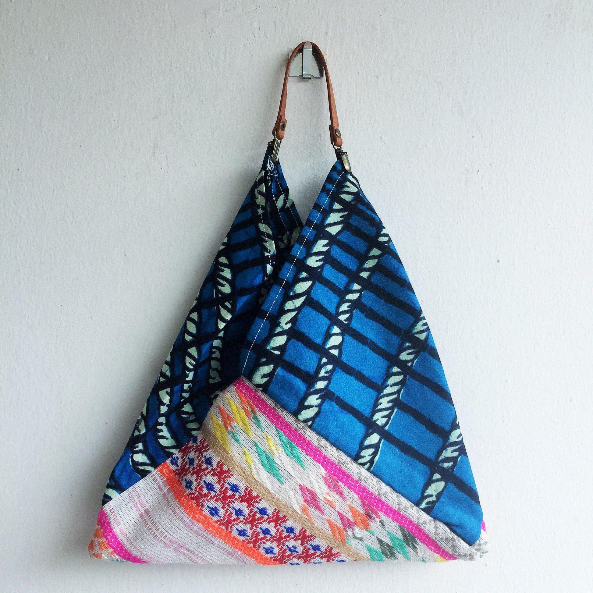 Handmade eco friendly origami bento bag | African & Mexico ethnic bag - jiakuma.myshopify.com