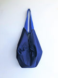 Shoulder sac bag , origami Japanese inspired large bag | Blue Tokyo - Jiakuma