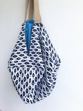 Bento sab bag, origami tote bag, large shoulder eco friendly bag | Zebra - Jiakuma