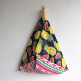 Shoulder eco friendly market bento bag | Mexican pineapples - jiakuma.myshopify.com